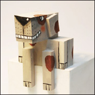 Holzfigur